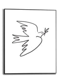 Orange Wallz DOVE OF PEACE