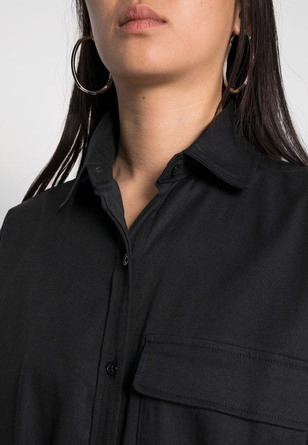 KnowledgeCotton Apparel AZALEA PATCH POCKET  DRESS  VEGA