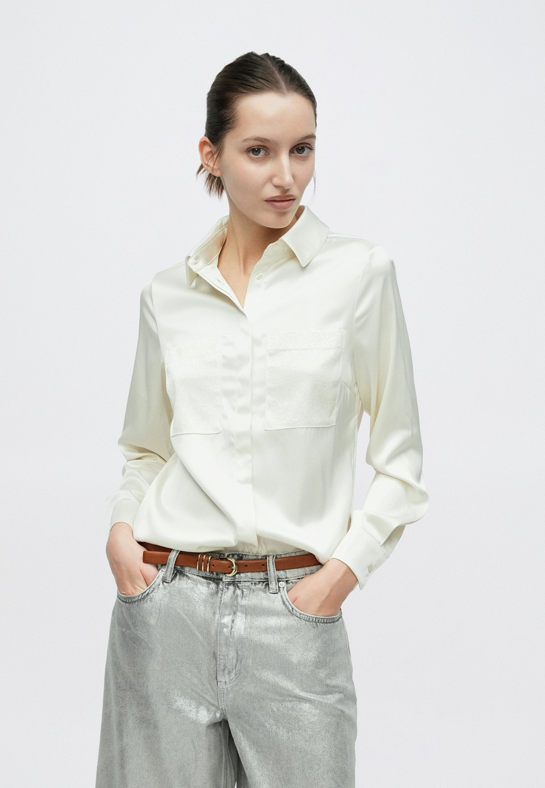 Guess MARGUERITE HOTFIX POKETS SHIRT