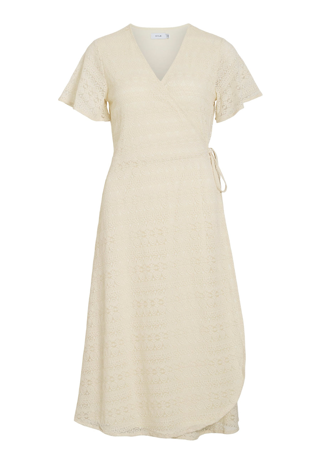 VILA VICHIKKA MIDI WRAP DRESS