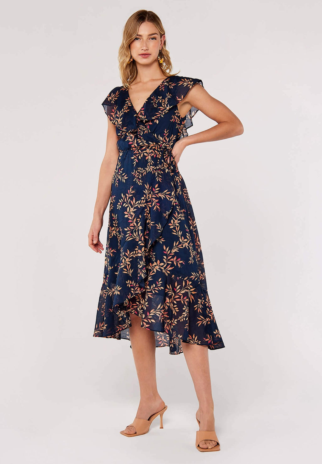 Apricot LEAF RUFFLE