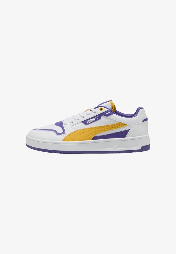 Puma Trainers - blanc jaune violet