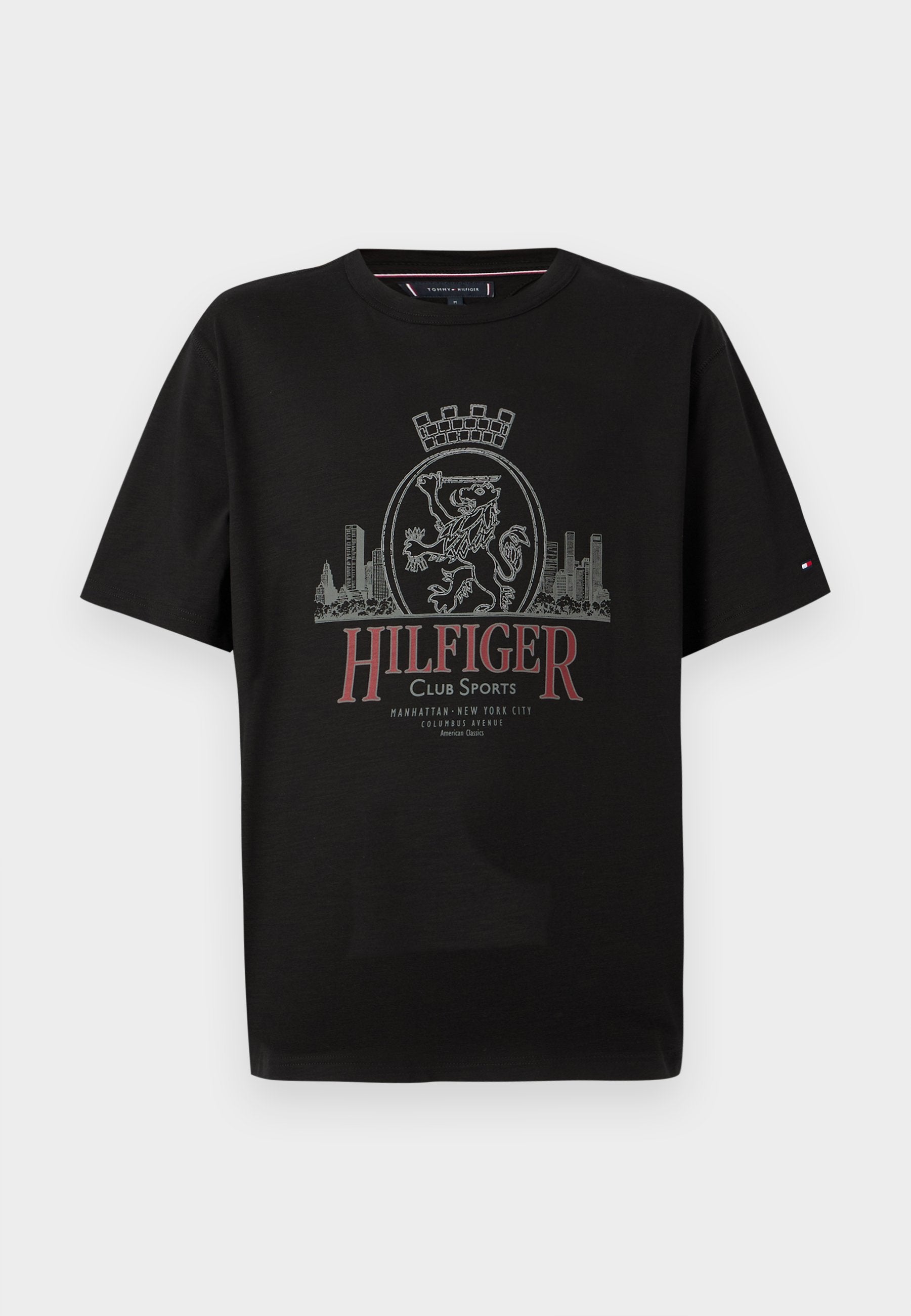 HERITAGE CREST LOGO TEXTURED JERSEY T-SHIRT Media 1