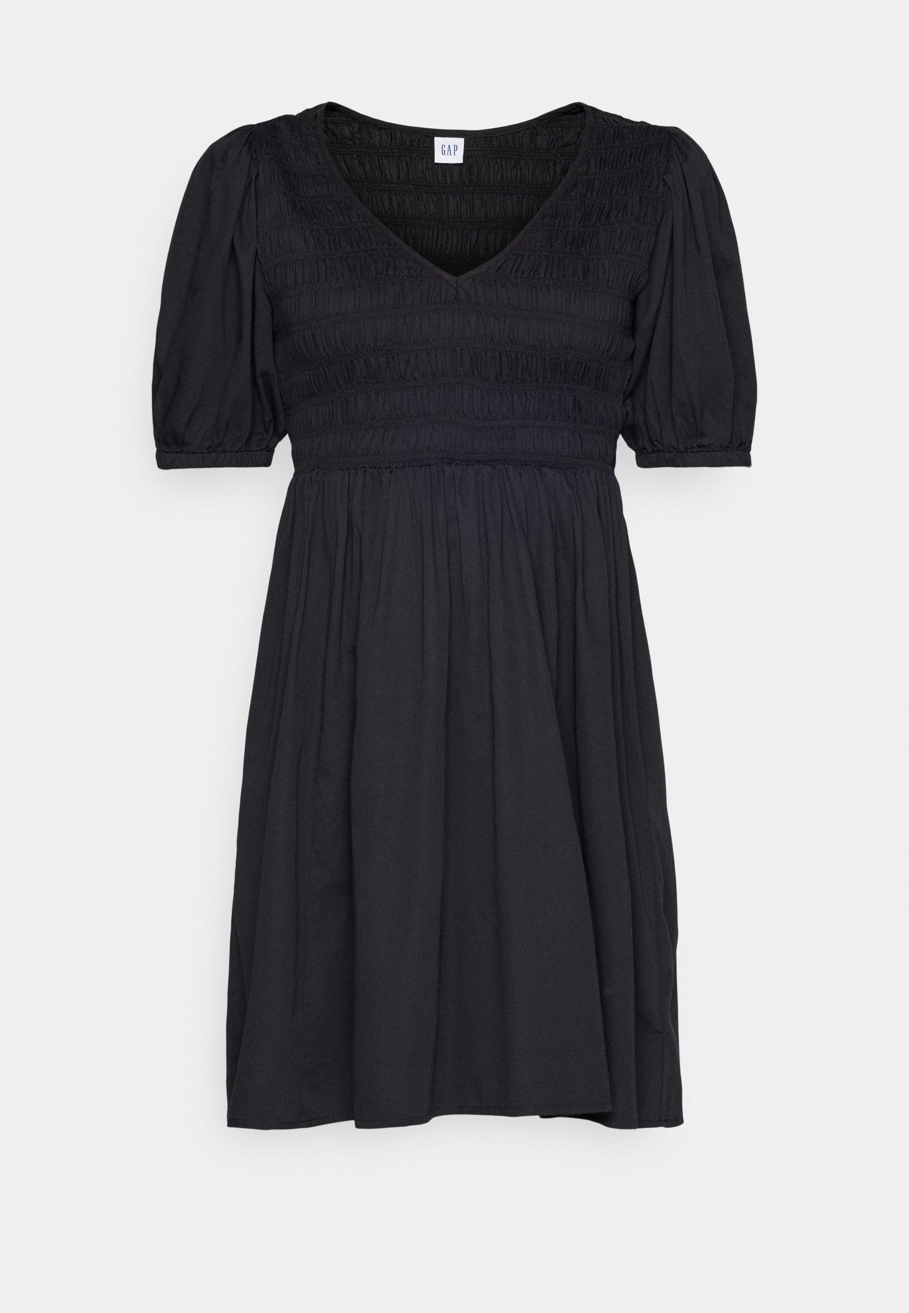 SMOCKED PUFF MINI DRESS - GAP - View 1