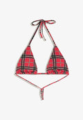 Bershka BIKINI TOP - Bikini top - red