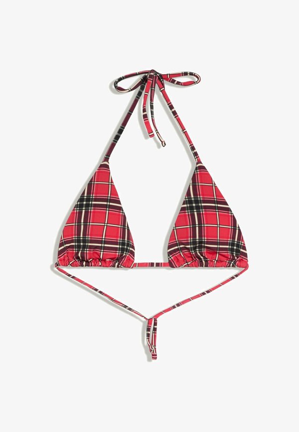 Bershka BIKINI TOP - Bikini top - red