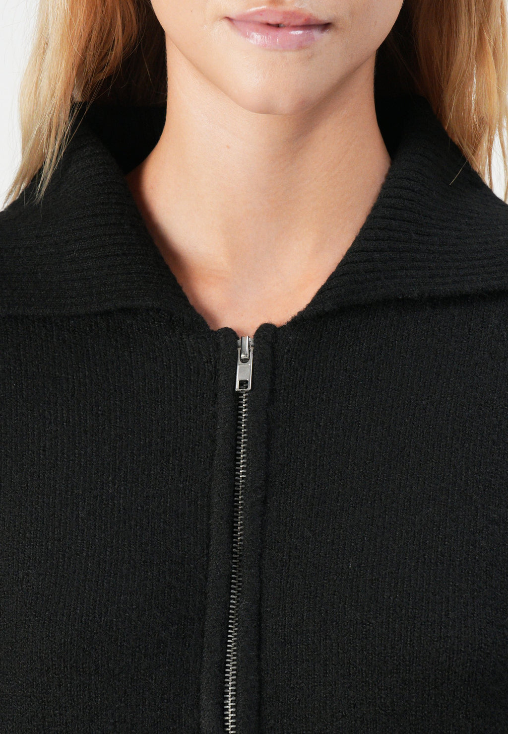Pieces PCMALOU LONG SLEEVE ZIP