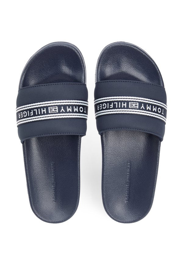 Tommy Hilfiger WEBBING STRAP POOL SLIDES