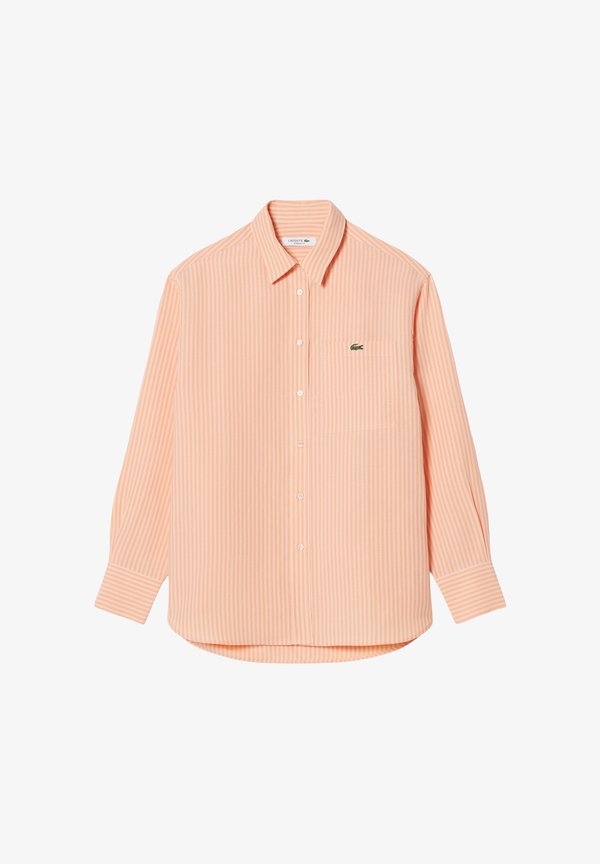 Lacoste Button-down blouse - rose orange-hi