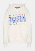 EXCLUSIVE UNISEX HILFIGER TEAM GRAPHIC  HOODIE Media 1
