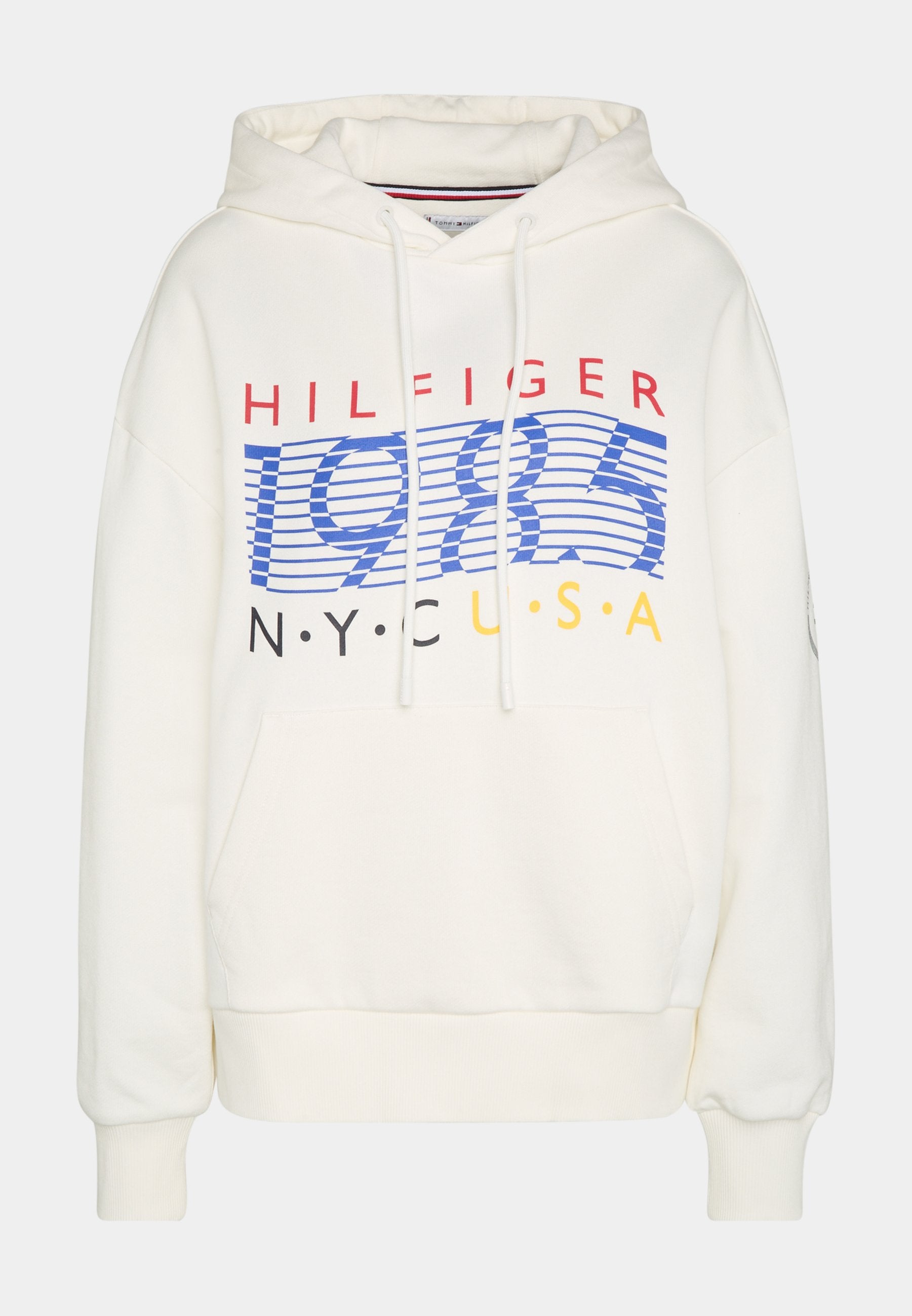EXCLUSIVE UNISEX HILFIGER TEAM GRAPHIC  HOODIE Media 1