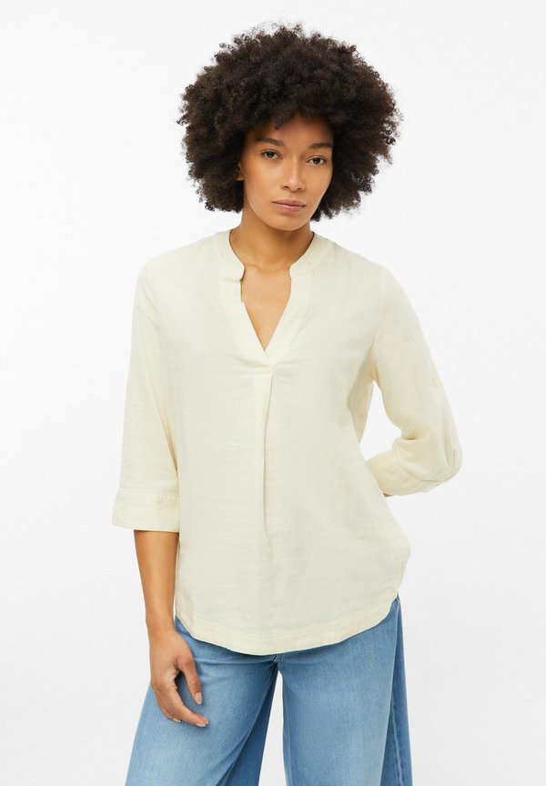 s.Oliver BLUSE - Blouse - helles beige