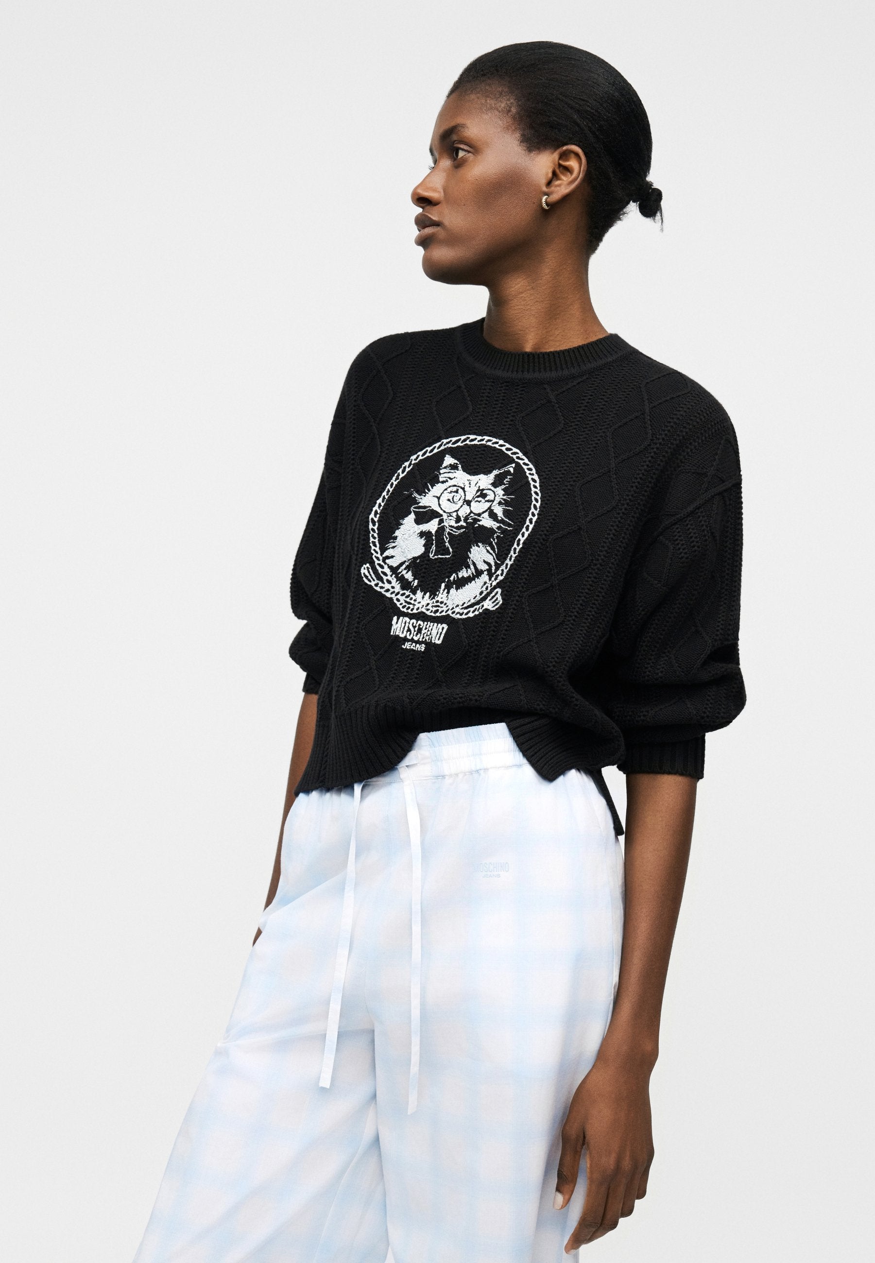 MOSCHINO JEANS TROUSERS
