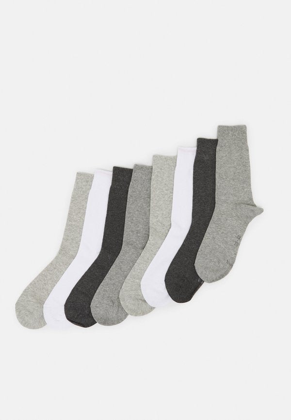 s.Oliver ONLINE UNISEX ESSENTIAL 8P - Socks - white