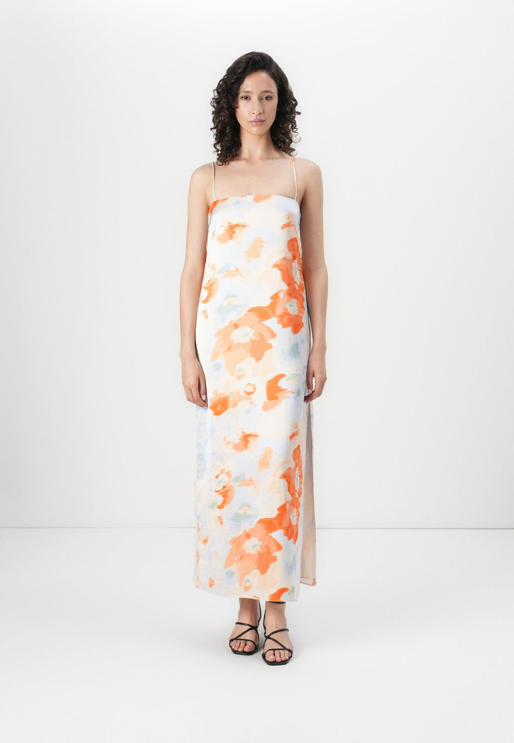 Abercrombie & Fitch STRAPLESS SLIP MAXI