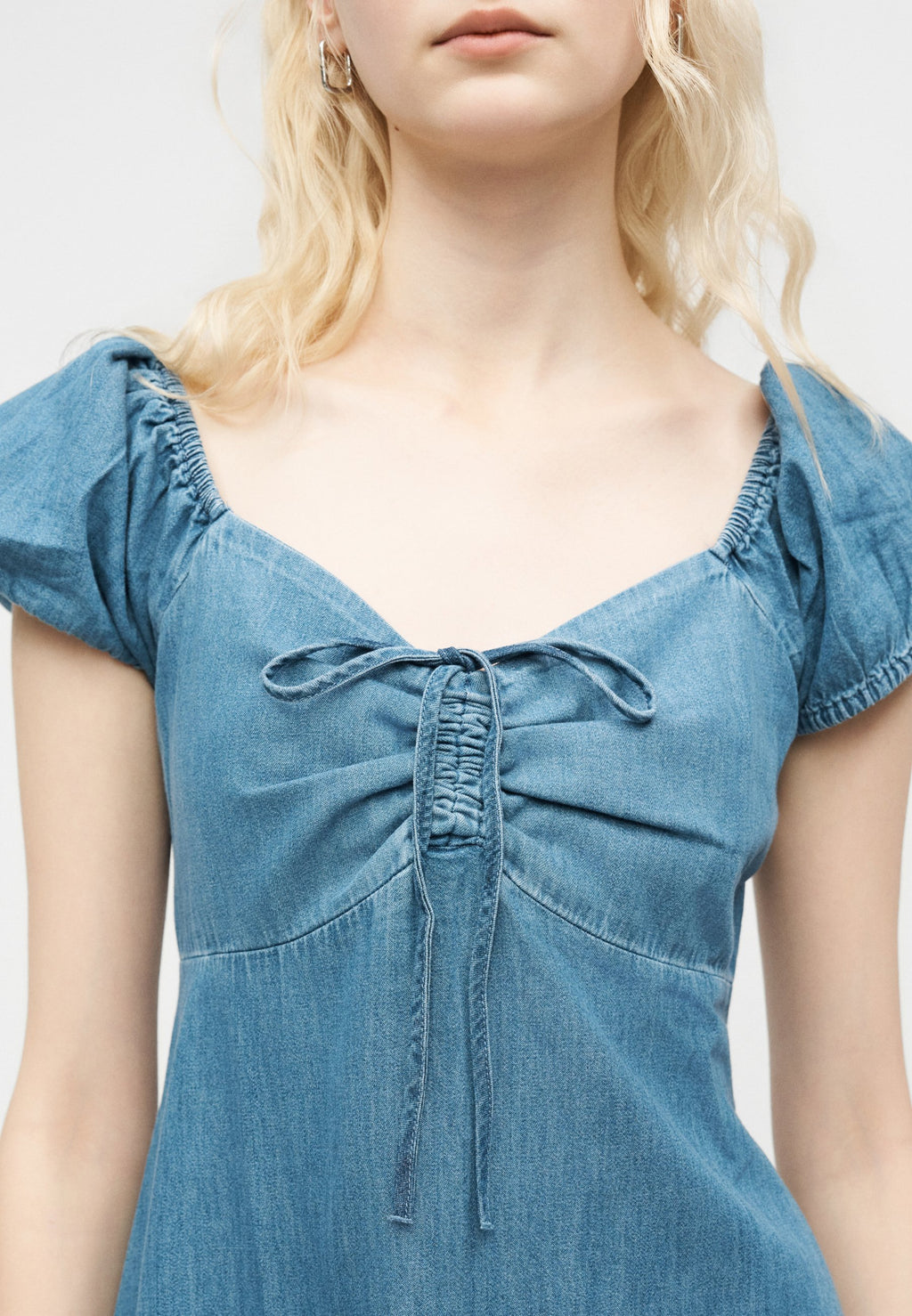GAP TIE PUFF MAXI