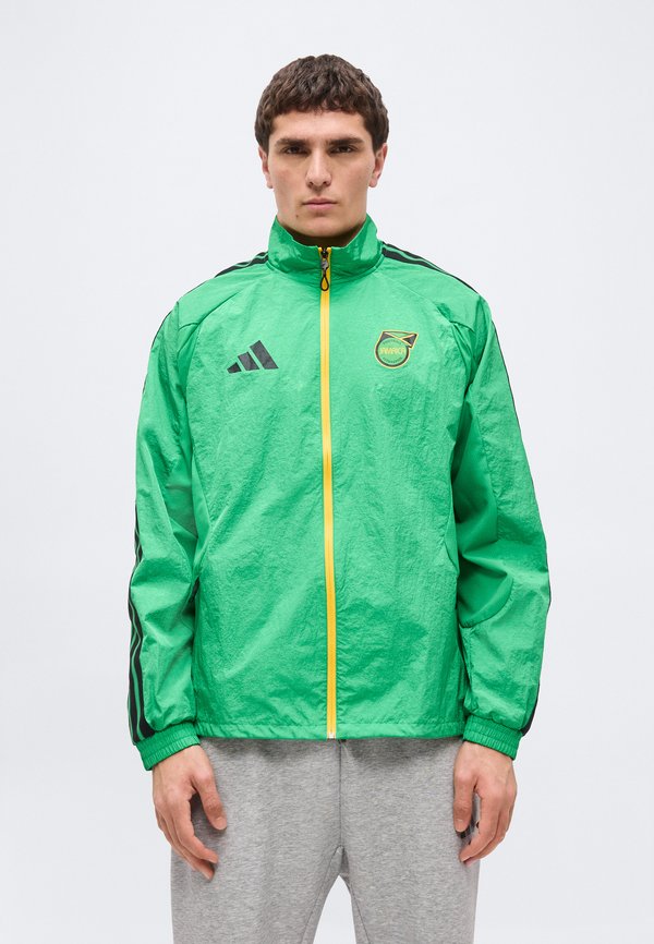 adidas Performance JAMAICA HOME ANTHEM JACKET - National team wear - vivid green