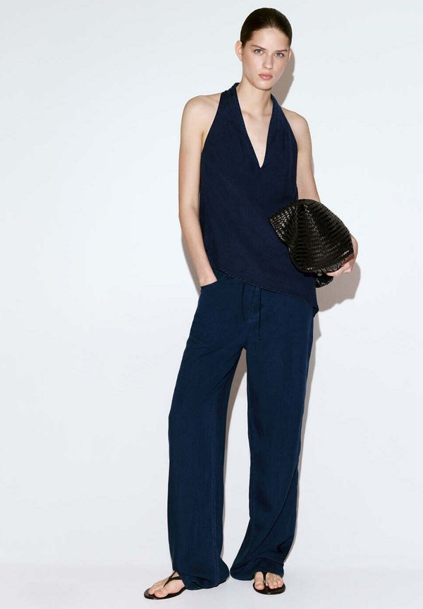 Mango ADULT - Blouse - dark blue