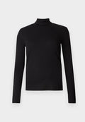TOM TAILOR ROLLNECK - Long sleeved top - deep black