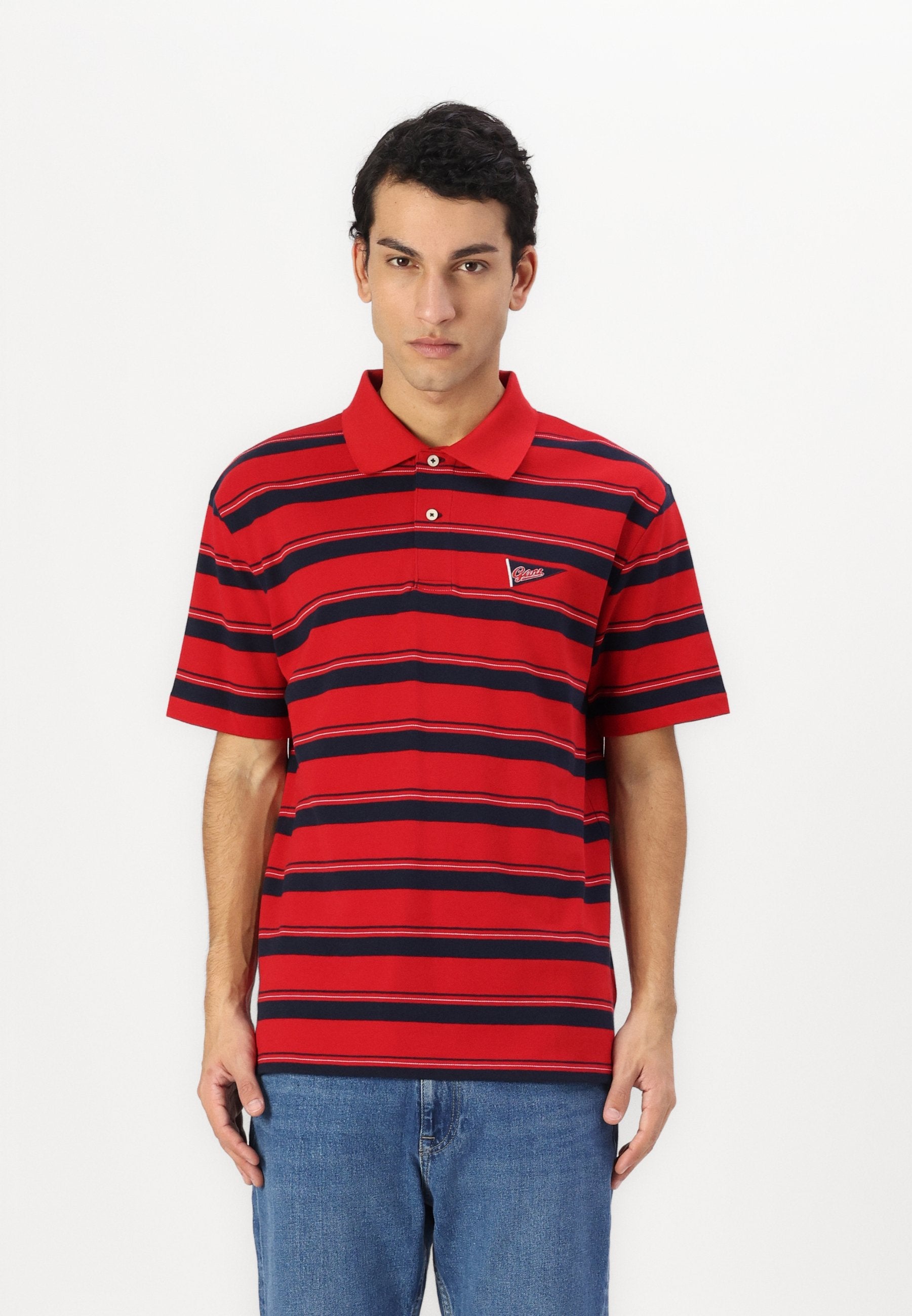GANT EXCLUSIVE HERITAGE 2.0 ARCHIVE STRIPE SS POLO
