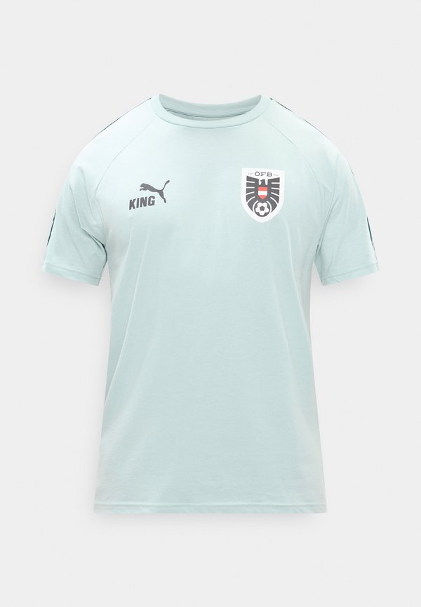 Puma AUSTRIA ÖFB KING TEE - National team wear - modern mint/black