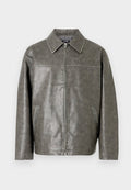 UNISEX OVERSIZED FIT PU JACKET Media 1