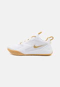 Nike Performance ZOOM HYPERACE 3 UNISEX - Volleyball shoes - white/metallic gold/photon dust