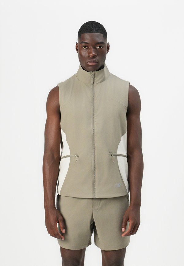 New Balance UTILITY GILET - Waistcoat - dockside