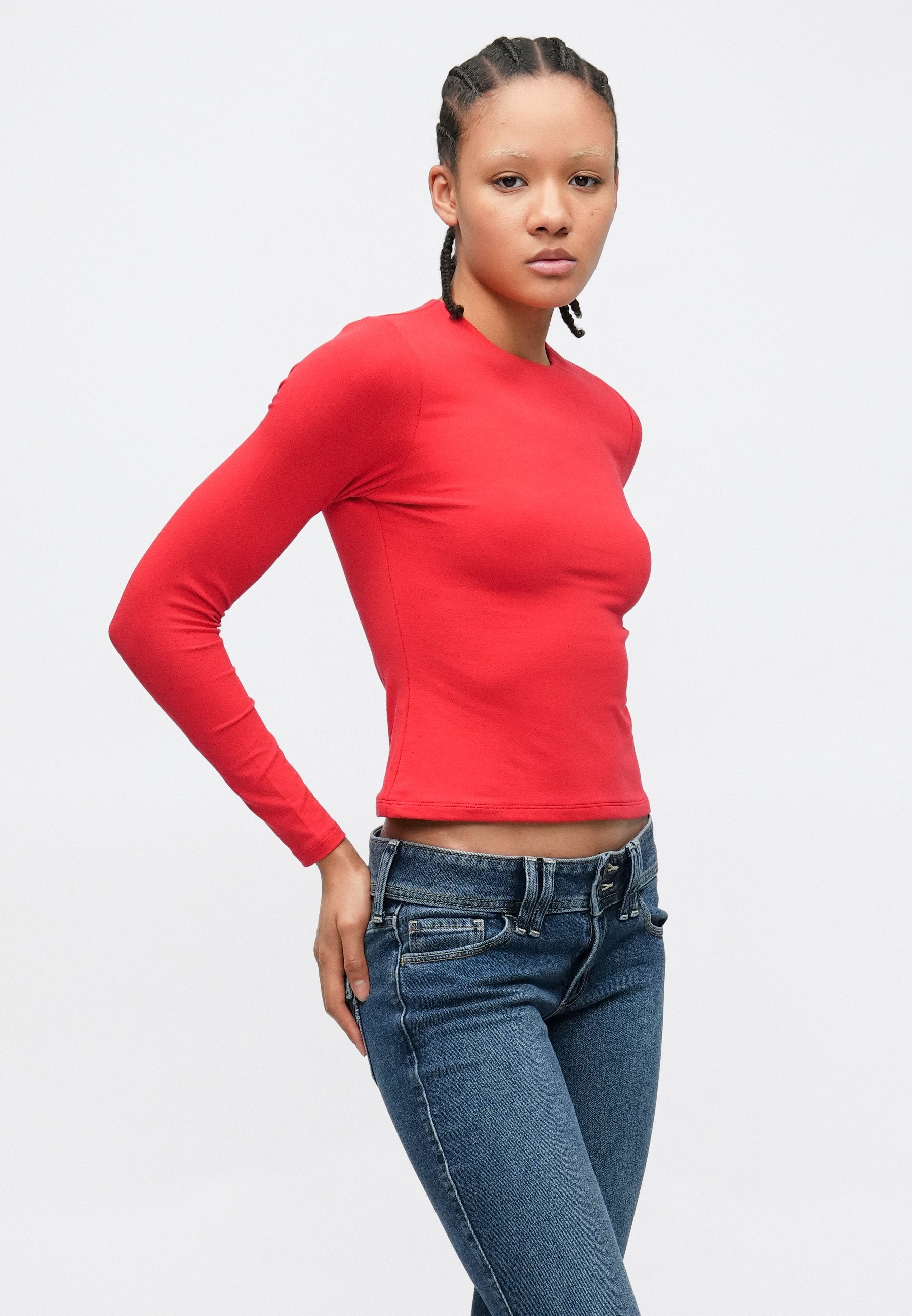 Abercrombie & Fitch SEAMLESS BABY TEE