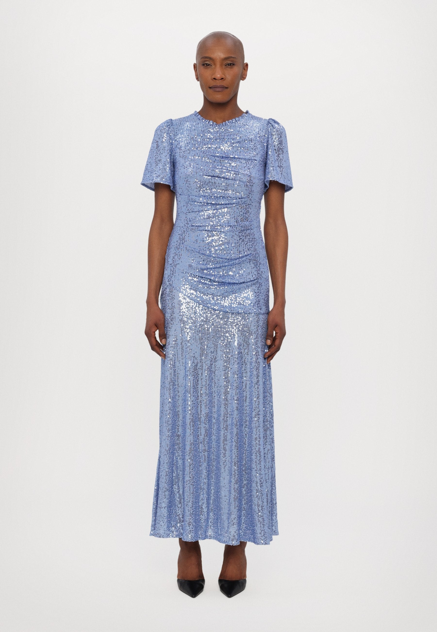 Needle & Thread VALENTINA ROUND NECK GOWN