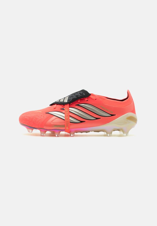 adidas Performance PREDATOR ELITE FOLD OVER TONGUE ARTIFICIAL GROUND UNISEX - Football boots artificial grass - solar turbo/thermal chrome/core black