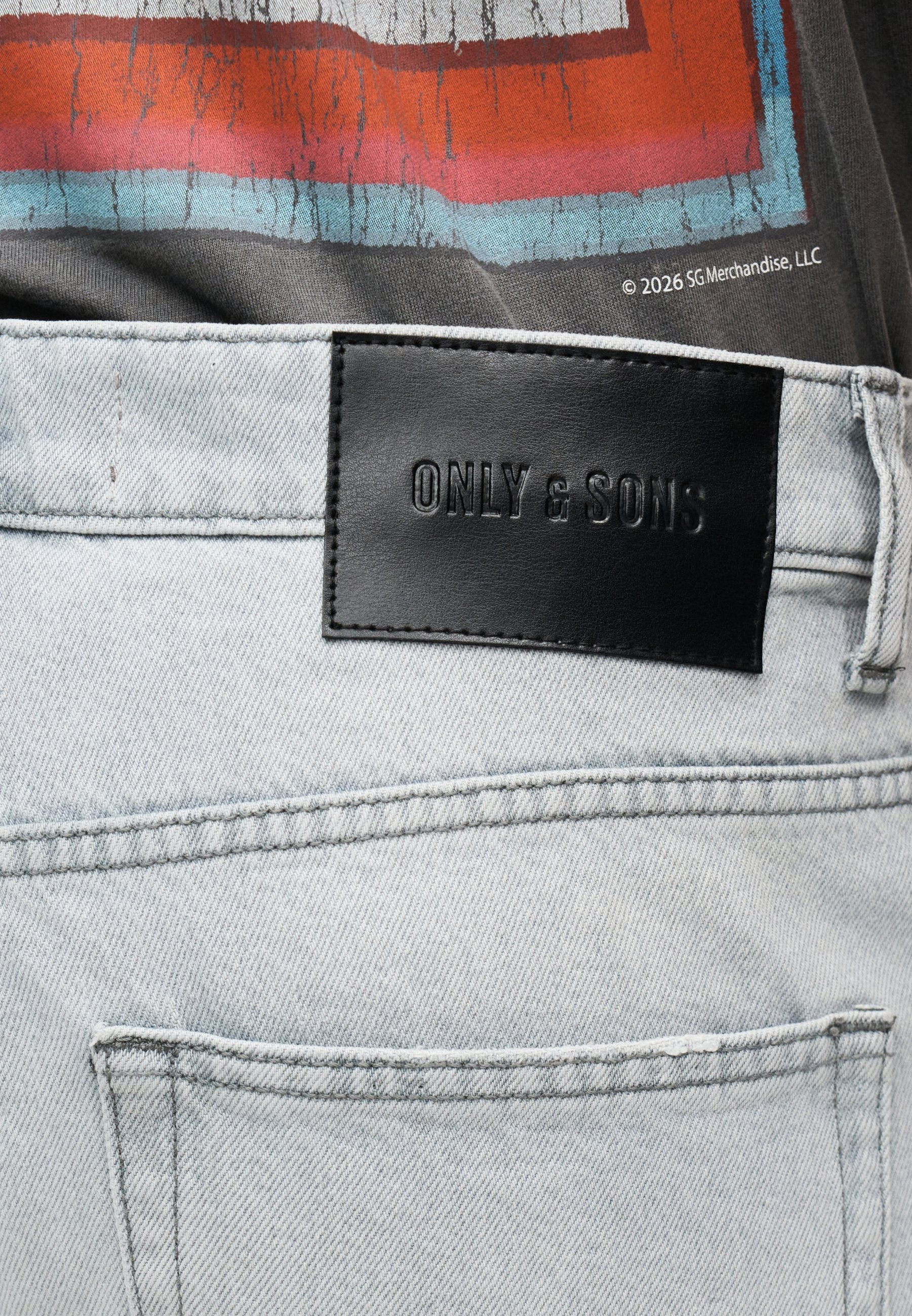 Regular fit ONSEDGE Mid rise Straight Media 6