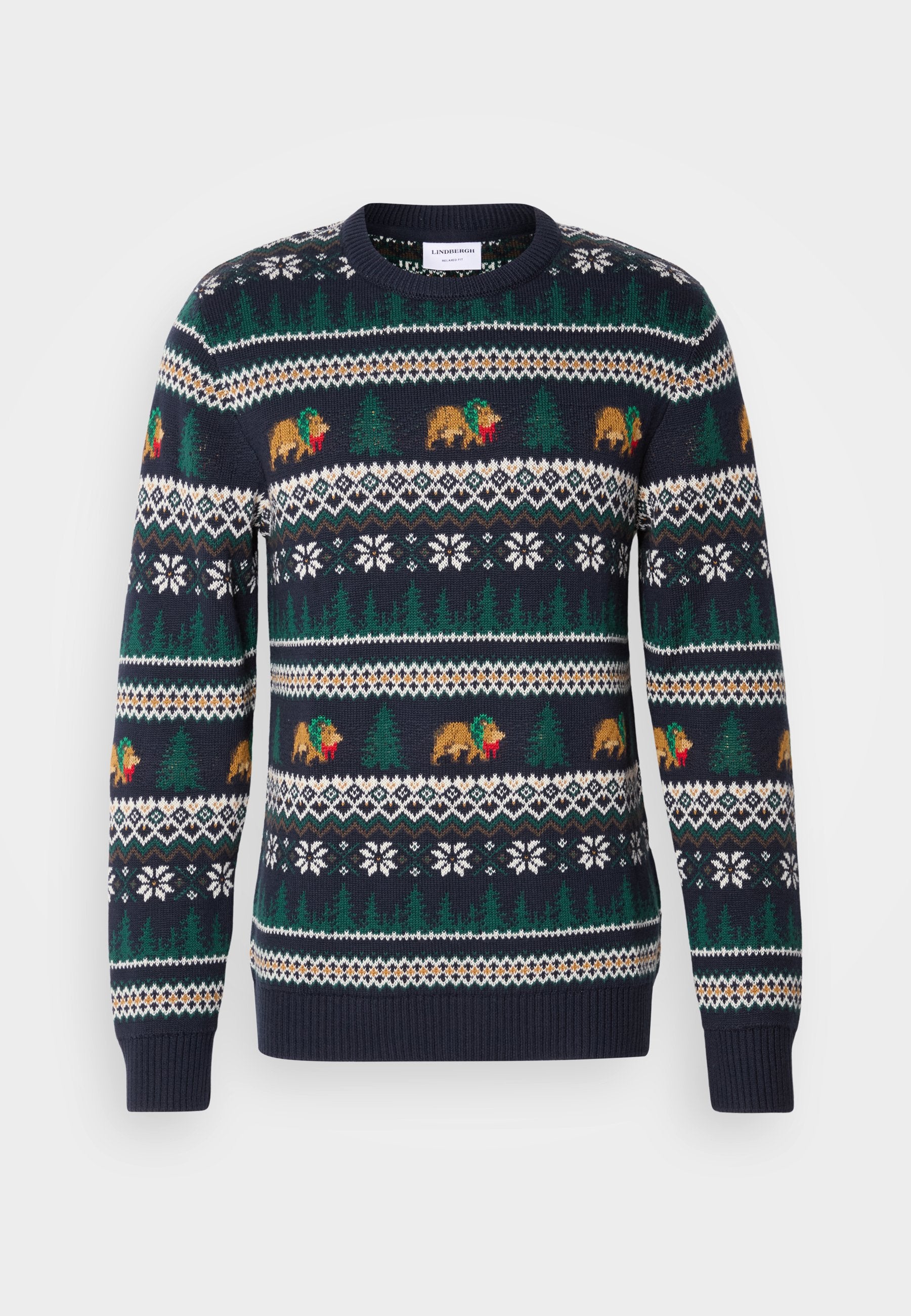 WINTER VILLAGE O NECK SWEATER Media 1