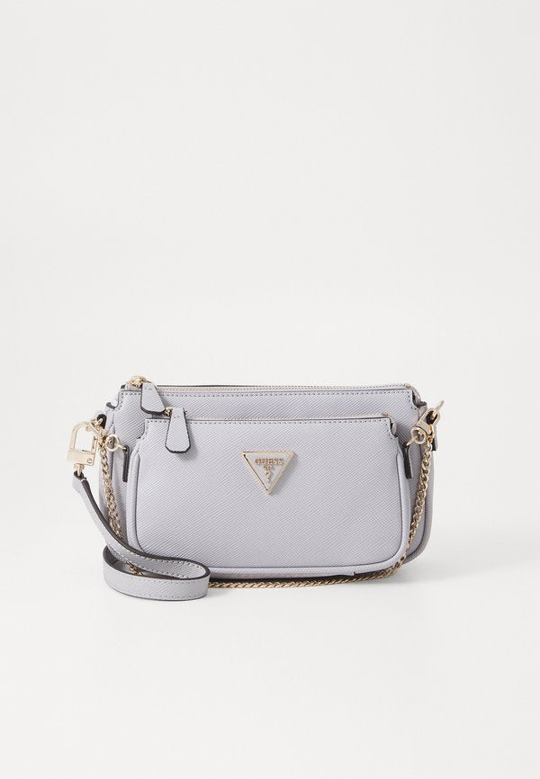 Guess NOELLE POUCH CROSSBODY - Cross body bag - lavendar grey