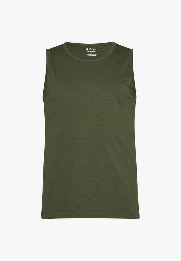 s.Oliver T-SHIRT - Top - olivgrün