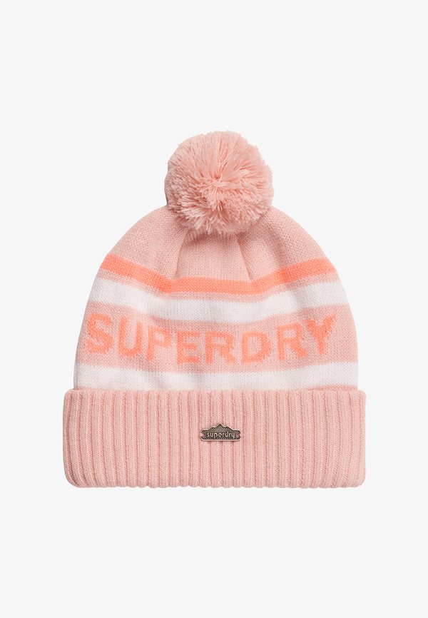 Superdry & Co LOGO - Beanie - dull pink