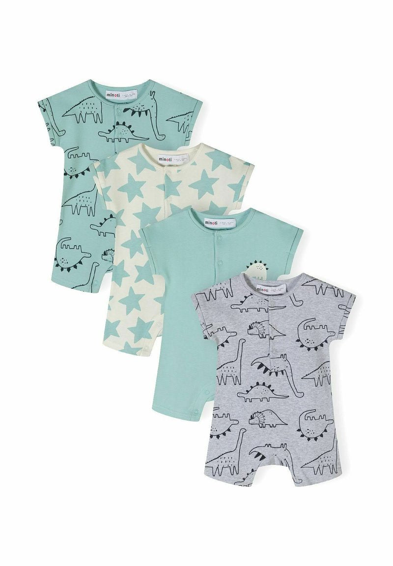 4 PACK SHORT SLEEVE ROMPERS  Media 1