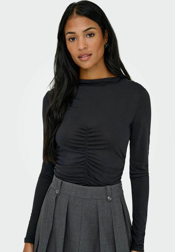 ONLY ONLHANNAH - Long sleeved top - black