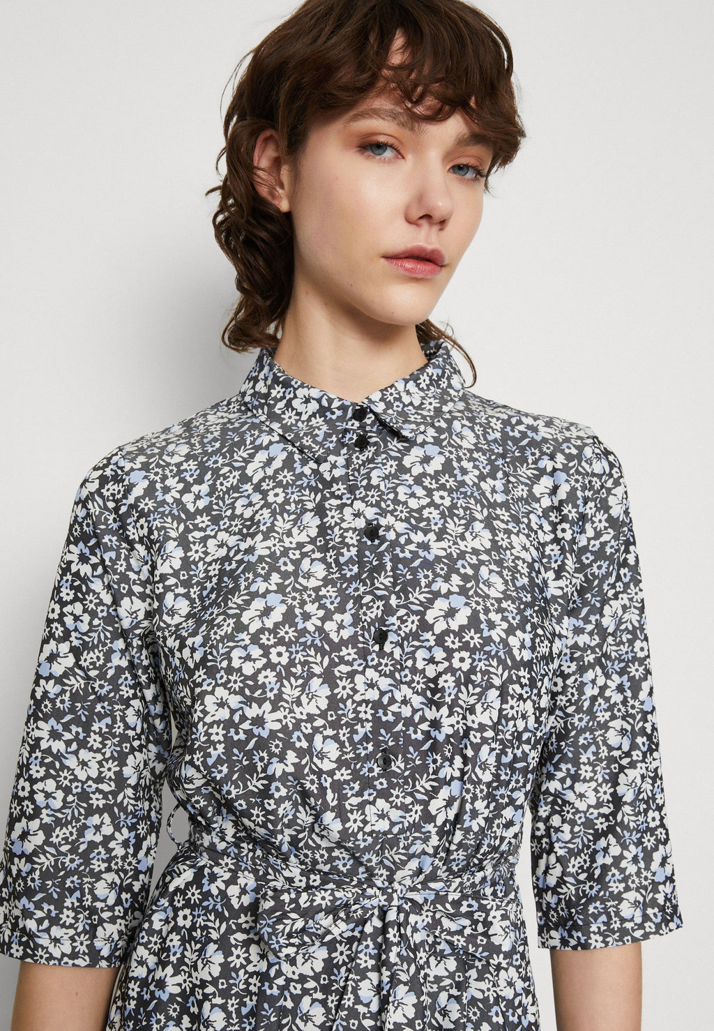 JDY JDYCLAIRE LIFE SHIRT MIDI DRESS