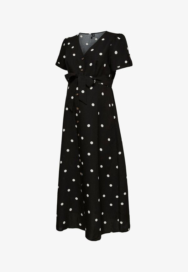 Vero Moda Maternity VMMJOAN Maternity - Shirt dress - black aop:joan