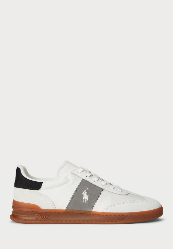 Polo Ralph Lauren HERITAGE AERA SUEDE-PANELED SNEAKER
