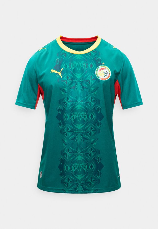 Puma SENEGAL FSF AWAY REPLICA  - Football jersey - wild green/red