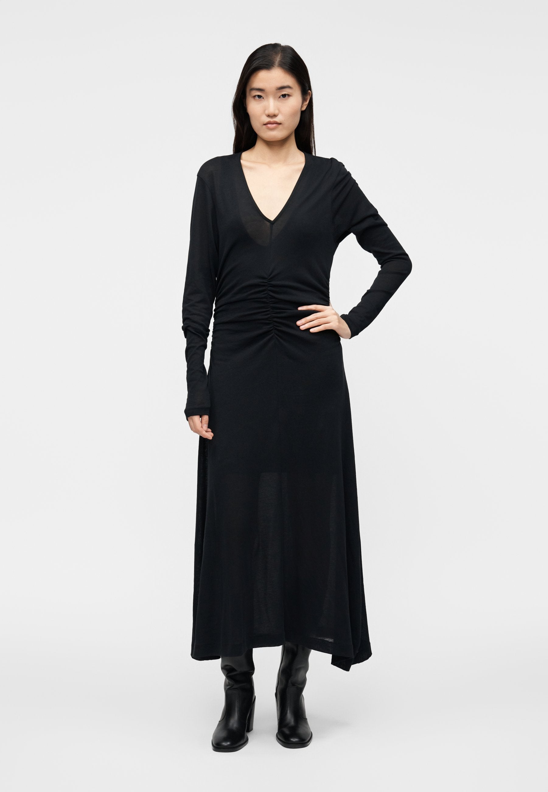 BITE Studios STEEP V NECK DRESS