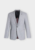 Tommy Hilfiger CHECK BLAZER - Suit jacket - frosted lapis
