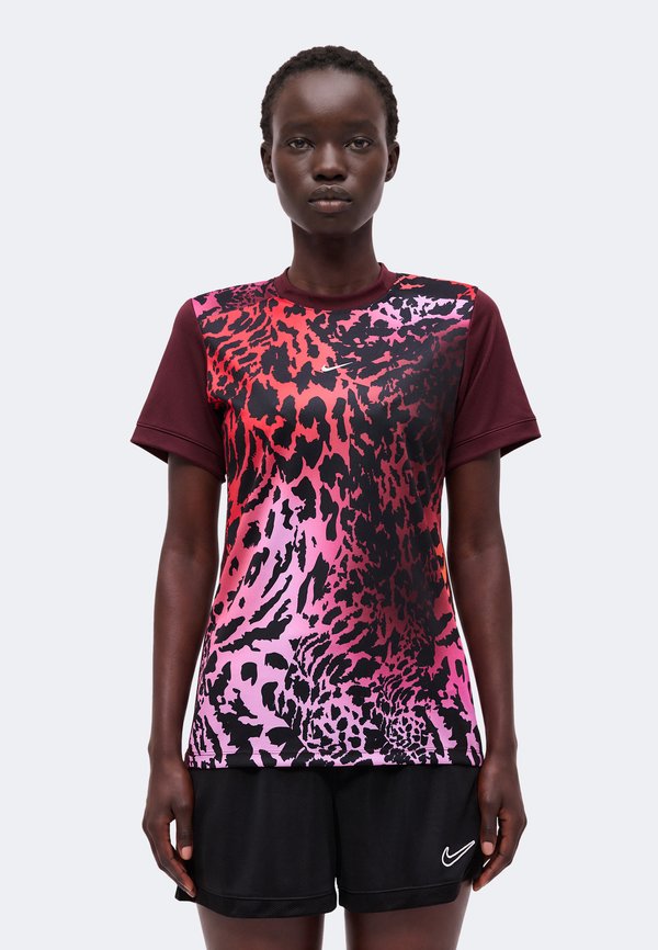 Nike Performance UNITED ACADEMY TOP - Sports T-shirt - burgundy crush/pure platinum