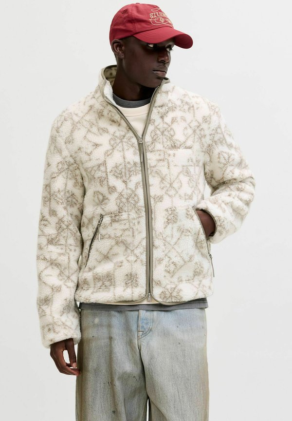 Jack & Jones Teddy Teddy - Fleece jacket - vintage khaki