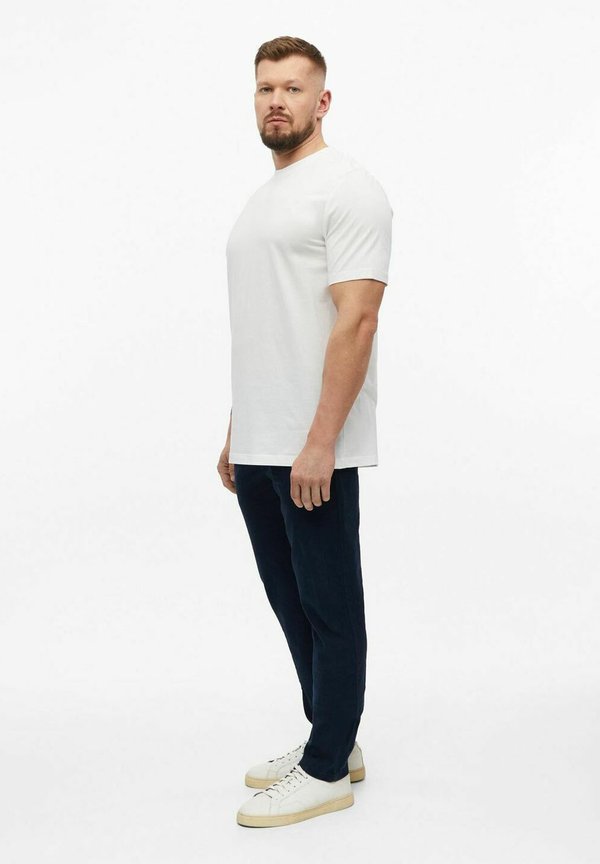 s.Oliver S.OLIVER HERREN T-SHIRT MIT LOGO-PRINT | 2 STÜCK  - Basic T-shirt -  x schwarz    x weiß
