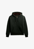 Superdry & Co Zip-up sweatshirt - dunkelgrün