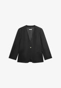 Tommy Hilfiger GOLD-TONE BUTTON RELAXED LINEN BLEND BLAZER - Blazer - black