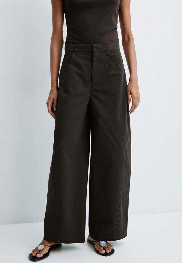 Mango ADULT - Trousers - dark brown